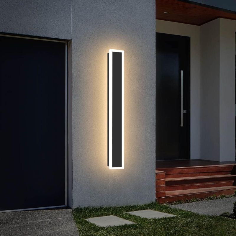 Photo 1 of  Modern Outdoor Wall Light LED Long Wall Lighting Exterior Light Fixture