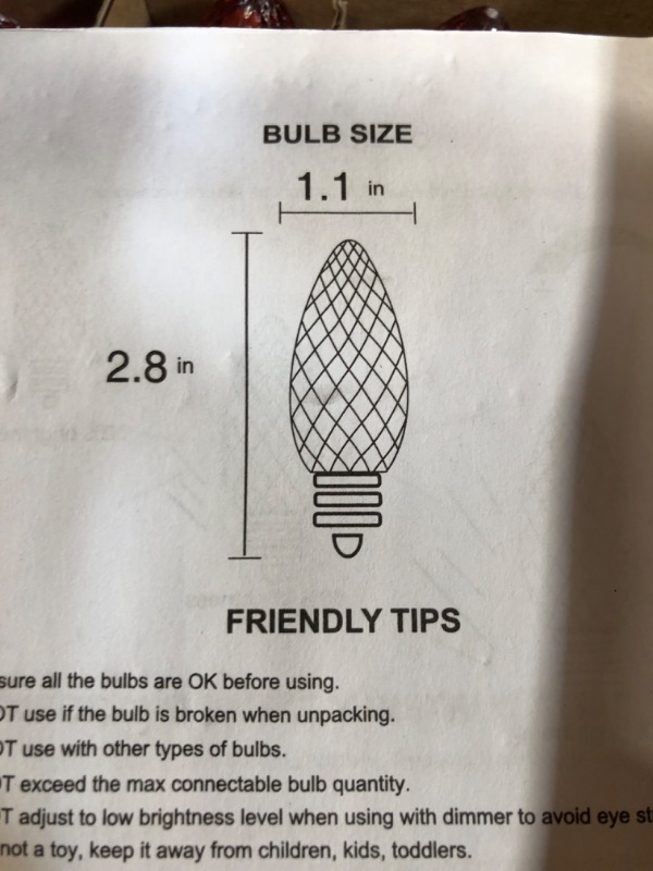 Photo 2 of  LED Replacement Bulbs- Multicolor  