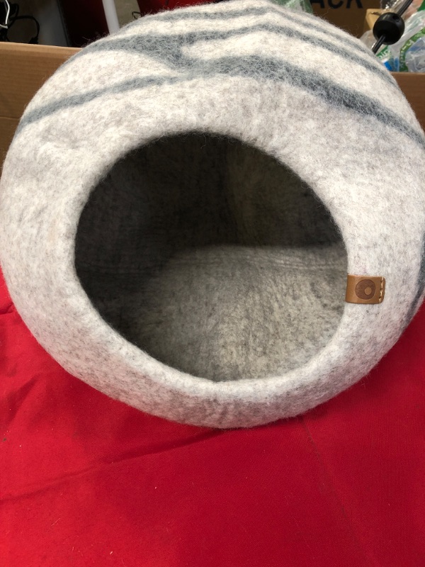 Photo 1 of  Felt Cat Cave   Pet Bed / Puppy Bed Small