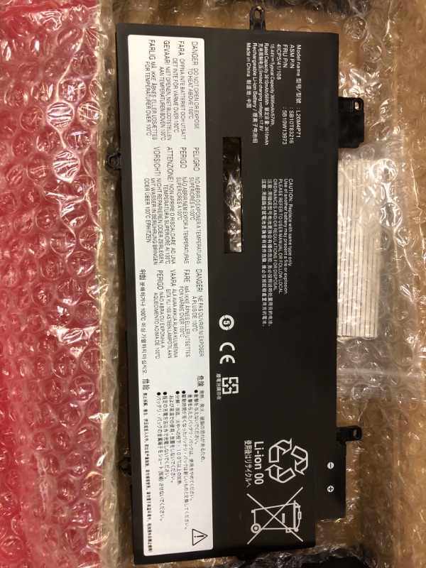 Photo 1 of LAQUEENA L20M4P71 Laptop Battery Compatible with Lenovo ThinkPad X1 Carbon 9th 10th Gen X1 Yoga 6th 7th Gen 2021 Series L20C4P71 L20D4P71 L20L4P71 SB10T83217 SB10T83216 SB10T83218 SB10T83215