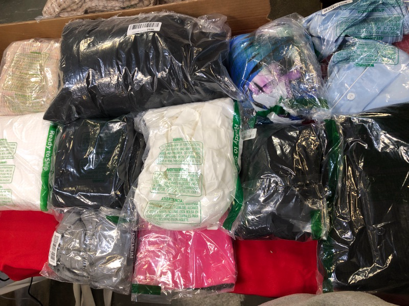 Photo 1 of BAG LOT OF MISC CLOTHES(SIZES VARIES)