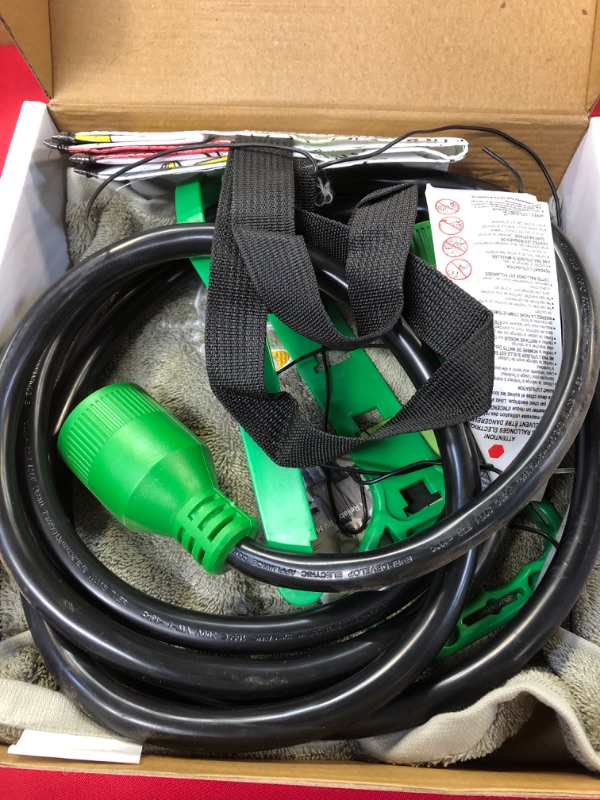 Photo 1 of RVMATE 3 Prong 30 Amp Generator Extension Cord 10 Feet, NEMA L5-30P/L5-30R 125V SJTW Jacket 10FT