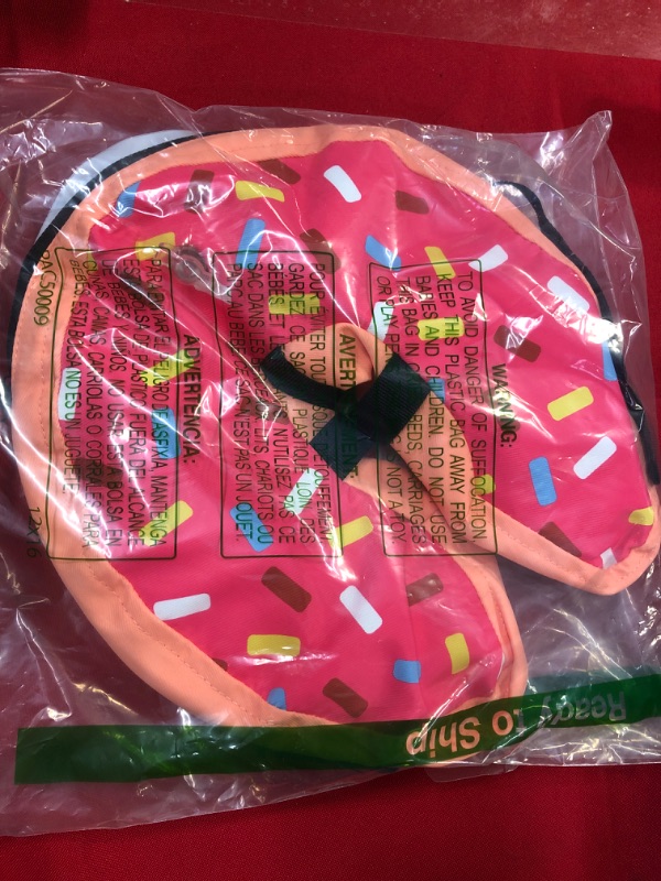 Photo 1 of Supet Inflatable Dog Cone Collar Alternative After Surgery, Dog Neck Donut Collar Recovery E Collar for Post Surgery, Soft Dog Cone for Small Medium Puppies Cats Donut Pink S(Neck 7.5"-10")