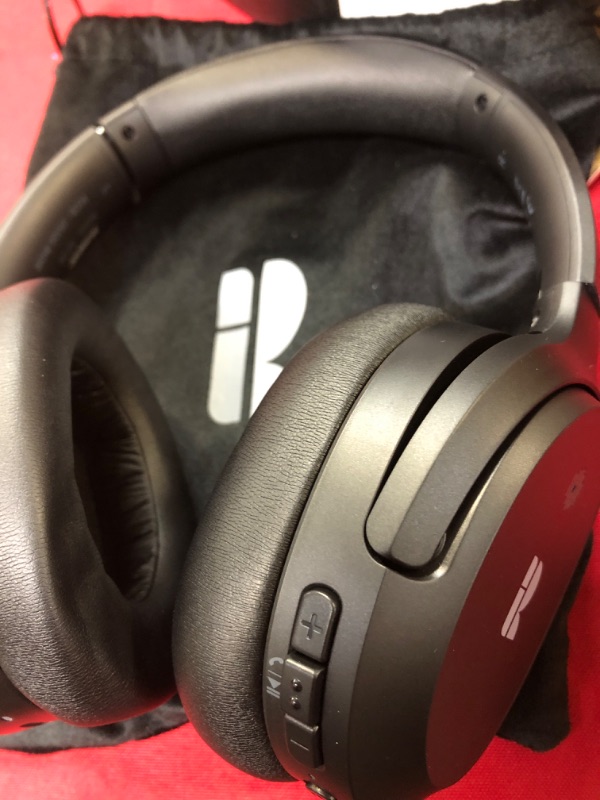 Photo 1 of Bluetooth Headphones, Hybrid Active Noise Cancelling Wireless Headphones Over Ear with Microphone, 140H Playtime, Transparency Mode, Deep Bass, Clear Calls, Comfort fit for Travel, Home Office