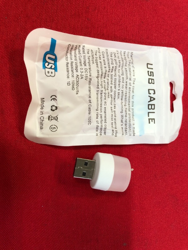 Photo 3 of 1pc UNISYESONE Mini USB Light XYD02 --mini 