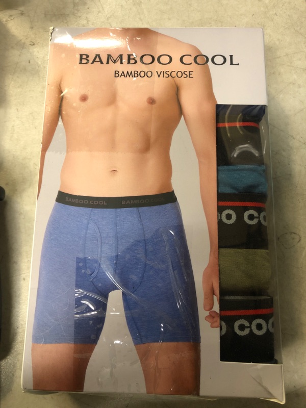 Photo 2 of BAMBOO COOL Men’s Underwear boxer briefs Soft Comfortable Bamboo Viscose Underwear Trunks (4 or 7 Pack)