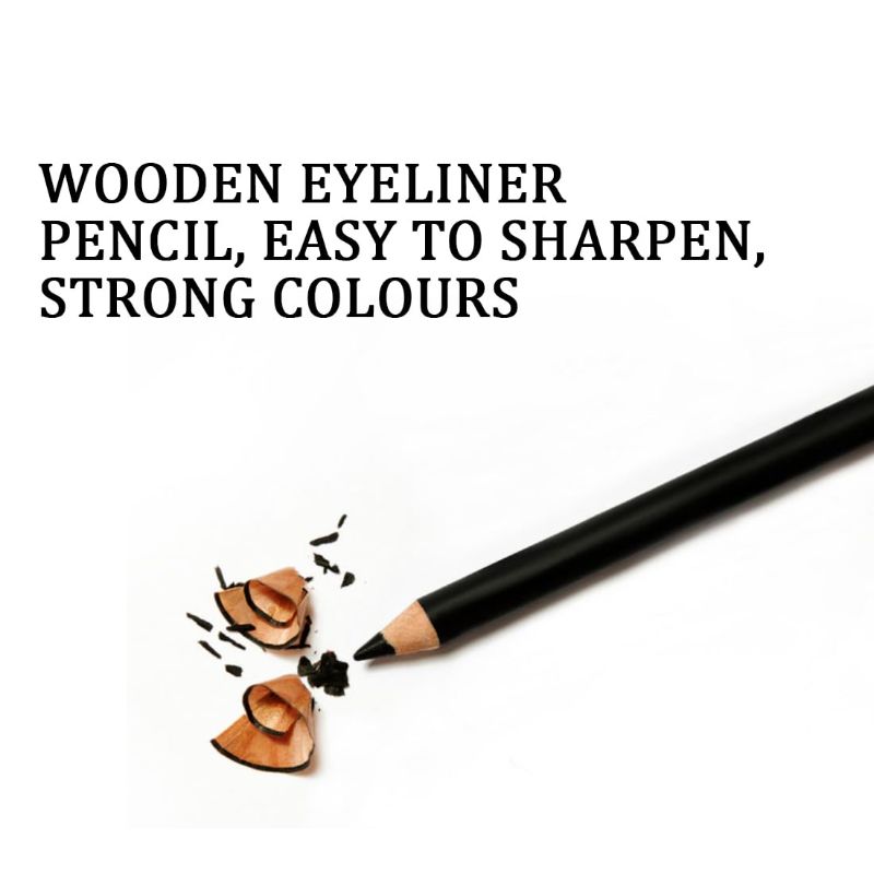 Photo 1 of 12pcs Pack Classic Precision Eyeliners; Long Lasting Waterproof
