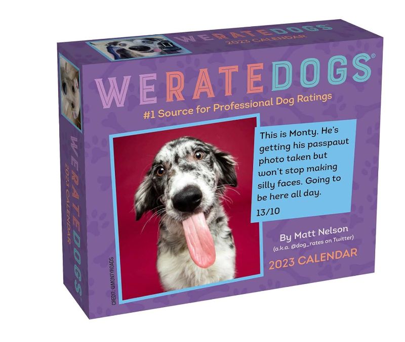 Photo 1 of 
WeRateDogs 2023 Day-to-Day Calendar
