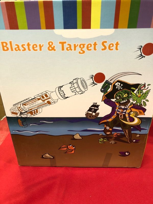 Photo 2 of 
Large Shooting Game with Big Shooting Target and Soft Bullet Toy Guns for Kids 8-10-12 Years Old, 50.4in Foldable Target, 2 Air Pop Shotguns, 20 Foam Balls,...