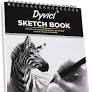 Photo 1 of Dyvicl Sketch Pad 9"x12" Sketch Book Set, Pack of 2, 100 Sheets Each(68 lb/100gsm), Spiral Bound Acid Free Drawing Paper for Graphite Pencil, Colored Pencil, Charcoal, Soft Pastel