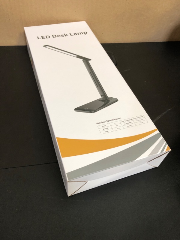 Photo 2 of LED Desk Lamp Office Light: Bright Lamps for Reading - Dimmable Desk Lamps 3 Color Modes for Home Office, Small Portable Study Lamp for College Drom