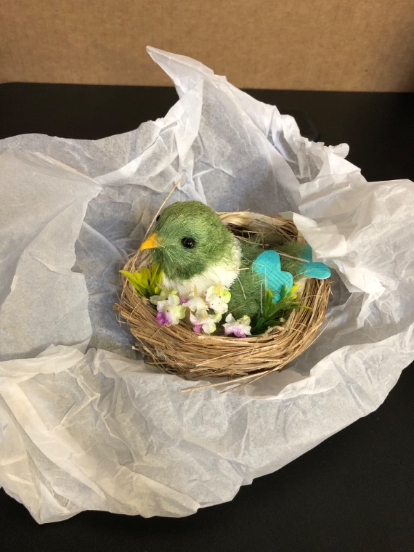 Photo 1 of 6Pack Artificial Bird Nest Egg Decor