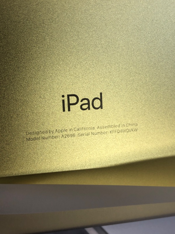 Photo 3 of Apple iPad (10th Generation): with A14 Bionic chip, 10.9-inch Liquid Retina Display, 64GB, Wi-Fi 6, 12MP front/12MP Back Camera, Touch ID, All-Day Battery Life – Yellow WiFi 64GB Yellow without AppleCare+