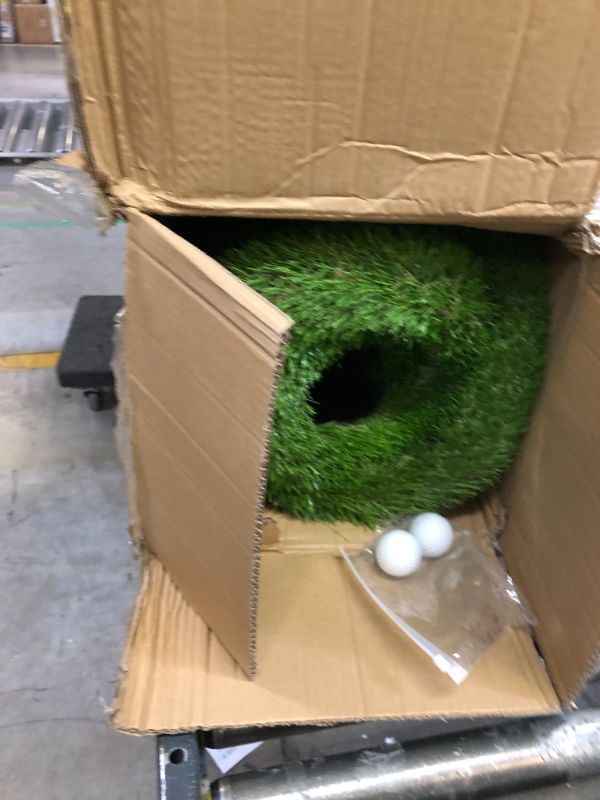 Photo 1 of Golf Putting Green Mat for Indoors Outdoor - Golf Course Practice Equipment Training Aid Golf Accessories Golf Gift for Men Women Yard Home Office Putting green-4X6.6ft