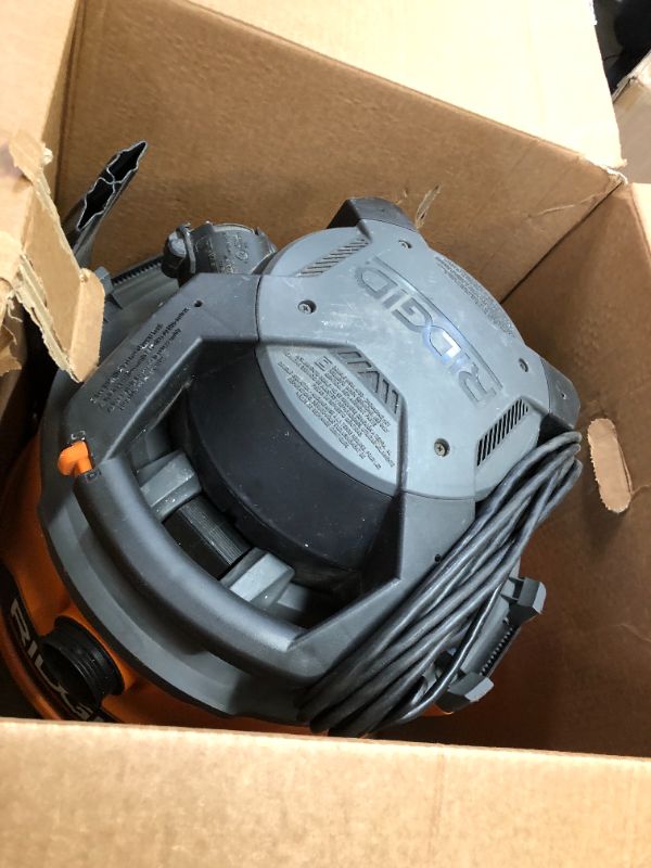 Photo 2 of 16 Gal. 6.5-Peak HP NXT Wet/Dry Shop Vacuum with Detachable Blower, Filter, Hose and Accessories