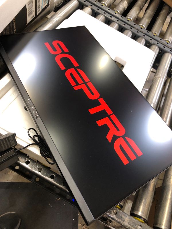 Photo 2 of Sceptre New 24.5-inch Gaming Monitor 240Hz 1ms DisplayPort x2 HDMI x2 100% sRGB AMD FreeSync Premium Build-in Speakers, Machine Black 2024 (E255B-FWD240 Series)