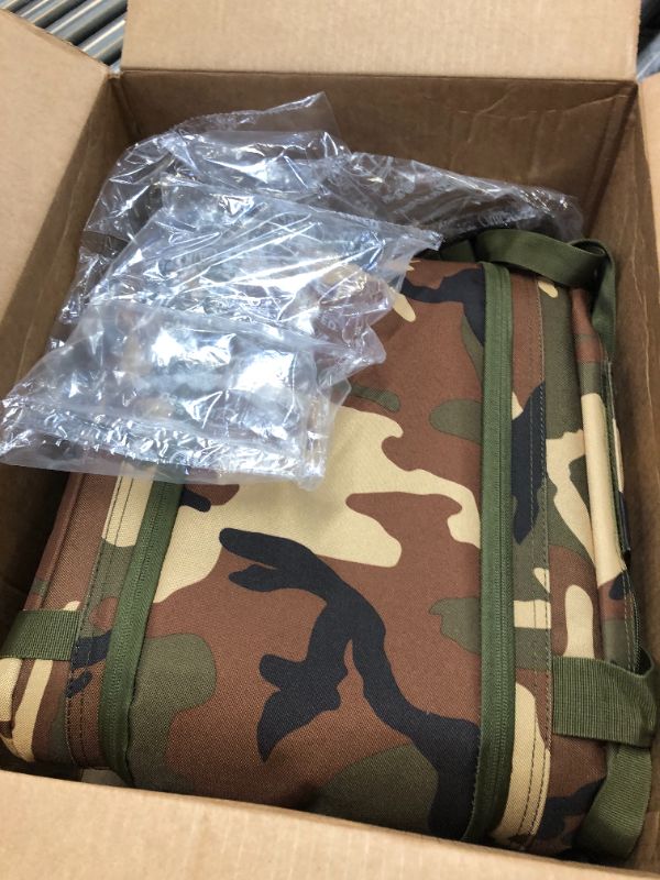 Photo 2 of DULCE DOM 32/36/42/48 inch Double Rifle Case Soft Bag Gun Case, Perfect for Rifle Pistol Firearm Storage and Transportation, All Around Shooting Range Tactical Rifle Backpack, Indoor Outdoor Camo 42''x12''