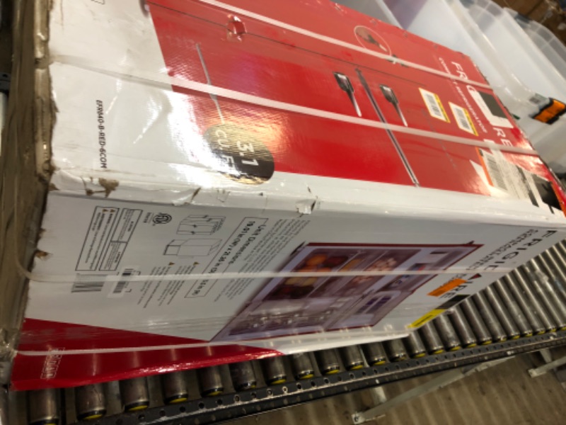 Photo 1 of Retro 3.2 Cu. Ft. Mini Fridge with Top Freezer