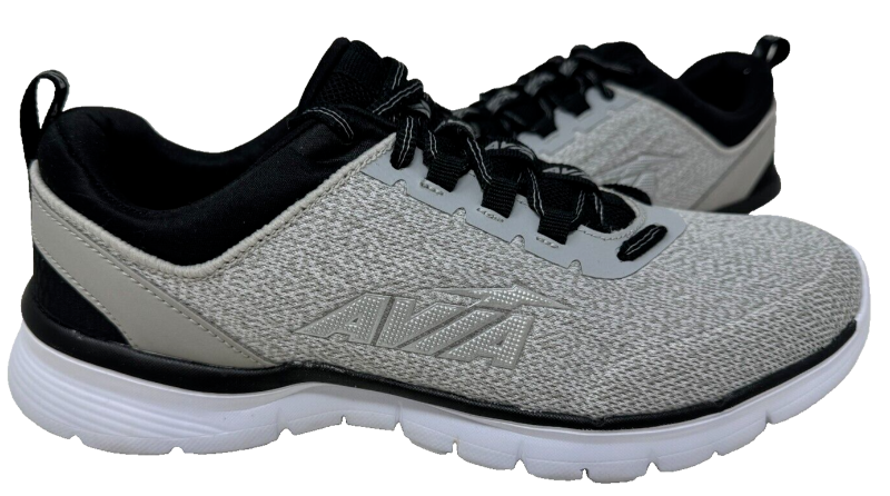 Photo 1 of Avia Men's Avi-Factor Lace Up Running Shoes Lt.Gray/Black, size 11