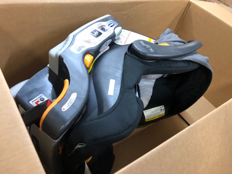 Photo 1 of Chicco KeyFit Infant Car Seat and Base | Rear-Facing Seat for Infants 4- 22 lbs. | Includes Infant Head and Body Support