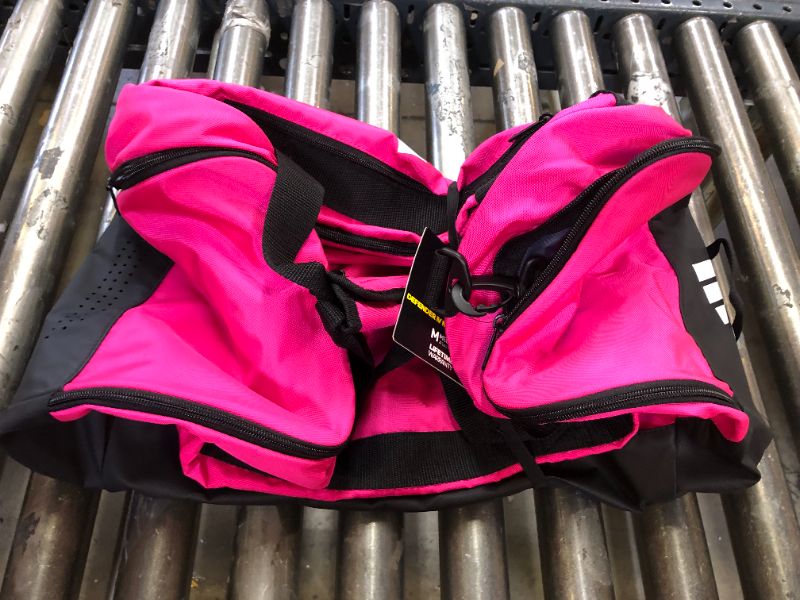 Photo 2 of adidas Defender IV Duffel Bags, Medium / Team Shock Pink