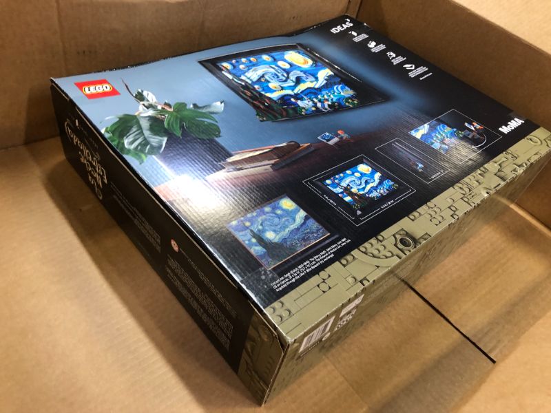 Photo 2 of -FACTORY SEALED- LEGO Ideas Vincent Van Gogh - The Starry Night 21333 Building Set for Adults (2316 Pieces) Standard Packaging