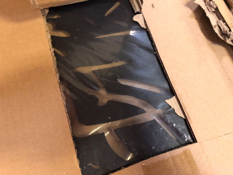 Photo 1 of Outdoor Privacy Screen, Decorative Privacy Screen with Stand 6FT Metal Divider for Outdoor Garden Backyard Patio Free Standing, Black (Leaf)