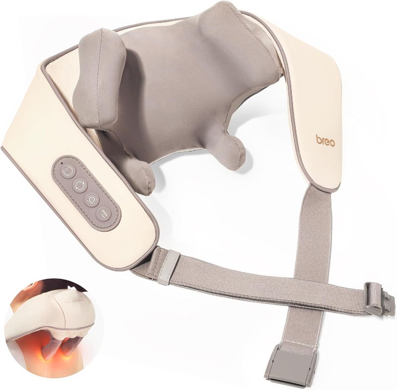 Photo 1 of Breo N5 Mini Massager with Heat, Electric Massager for Neck, Shoulder, Leg, Deep Massage at Home for Muscle Relaxation
