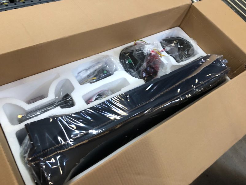 Photo 1 of Swcita Large Ceiling Fans without Light, 60 Inch Modern Ceiling Fan with 3 Wood Blades, Noiseless Reversible DC Motor and Remote, for Outdoor Patios Indoor Bedroom Living Room Farmhouse, Black Black Body-Black Blades