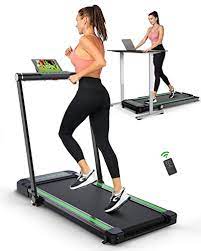 Photo 1 of THERUN 2 in 1 Under Desk Treadmill – 2.5HP Electric Foldable Treadmill Walking Running | For Home Office | LED Touch Screen | Wider Running Belt | Remote Control
