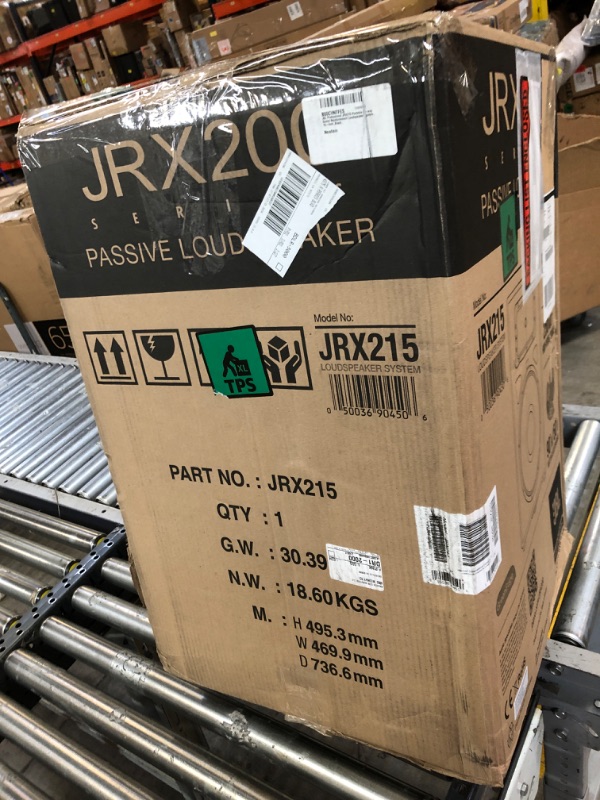 Photo 1 of JBL Professional JRX215 Portable 2-way Sound Reinforcement Loudspeaker System, 15-Inch ,Black 15-Inch Speaker