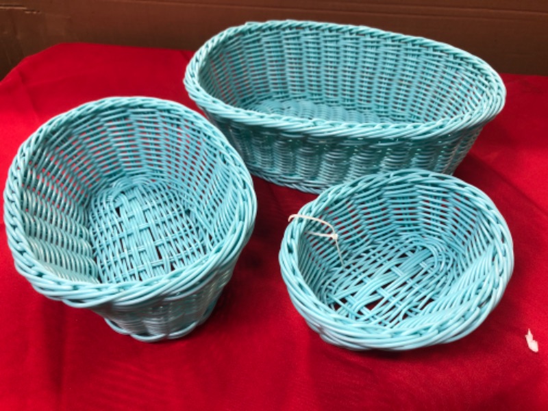 Photo 1 of 3pcs Small Baskets 