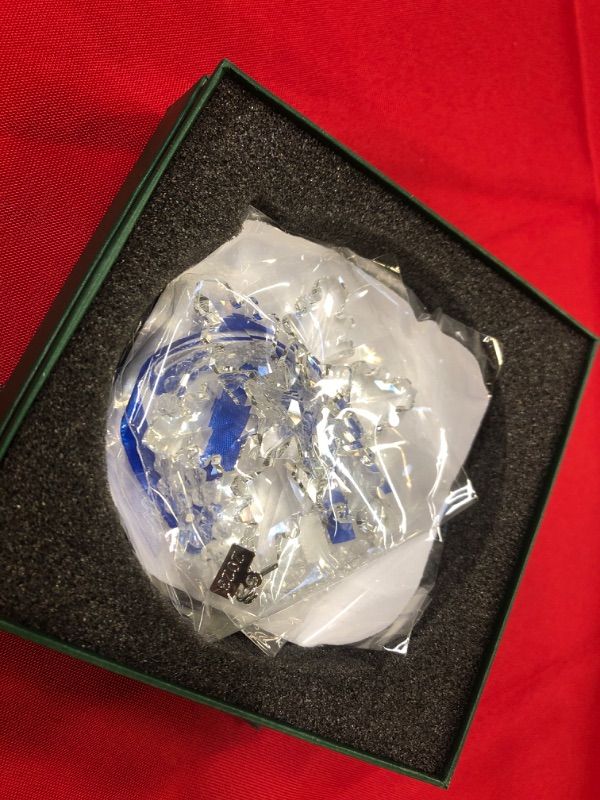Photo 1 of Christmas Ornaments Crystal Snowflake Star - Christmas Tree Ornaments Pendant Crystal Sun Catcher Home Hanging Decor
