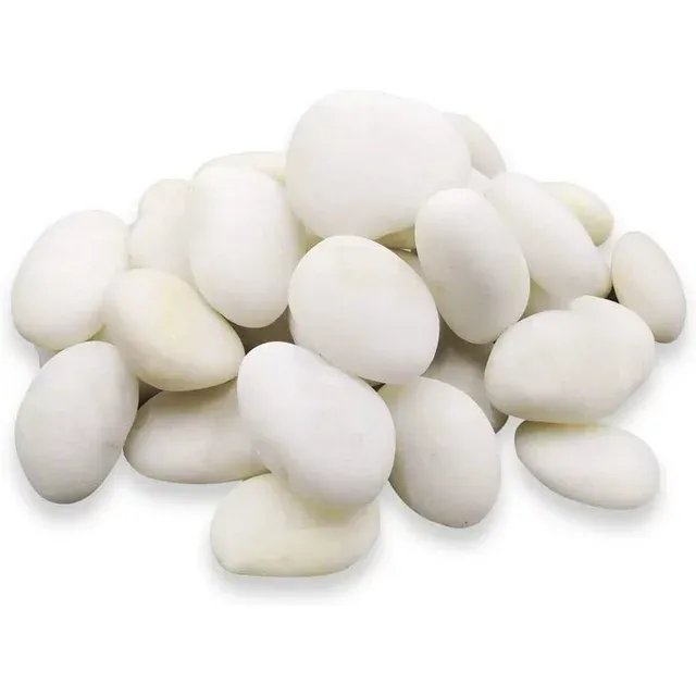 Photo 1 of 40 pcs Koltose by Mash - Craft Rocks for Painting, 100% Natural White Stones, 2”- 3.5” inch, Set of 40
