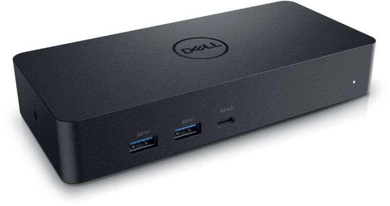 Photo 1 of Dell Universal Dock - D6000S, Equipped with USB-C/USB-A PowerShare Options, Connect Upto Three 4K Displays, LED Indicator, Black