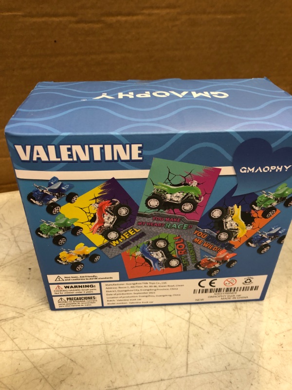 Photo 1 of 20 Pack Valentines Day Gifts for Kids, Valentines Cards with Pull Back Cars Toys, Valentines Cards for Kids Classroom, Valentines Hot Wheels Cars Party Favors, Valentines Kids Toys Cars Exchange Gifts