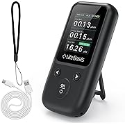 Photo 1 of LifeBasis Geiger Counter Nuclear Radiation Detector, Radiation Dosimeter with TFT Display and Smart Alert Rechargeable Beta Gamma X-ray Radiation Monitor - with Lanyard and Bracket