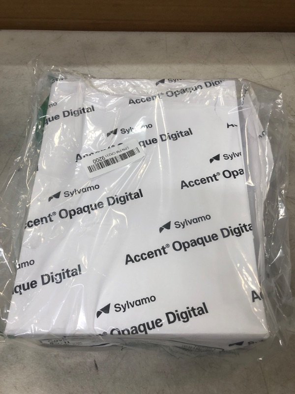 Photo 1 of Accent Opaque White 8.5” x 11” Cardstock Paper, 100lb, 271gsm – 200 Sheets (1 Ream) – Premium Smooth Heavy Cardstock, Printer Paper for Invitations, Cards, Menus, Business Cards – 1188091R 100lb 1 Ream | 200 Sheets Letter (8.5x11)