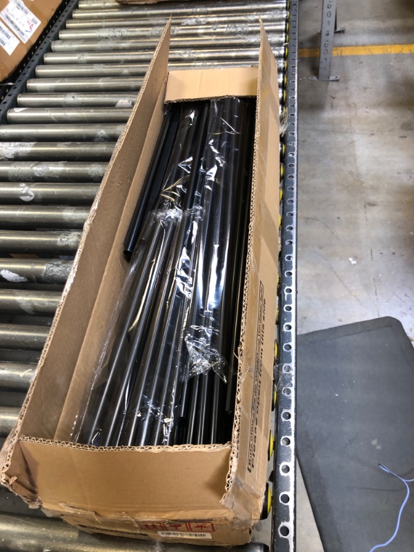 Photo 1 of SONGMICS Portable Closet, Freestanding Closet Organizer, Clothes Rack with Shelves, Hanging Rods, Storage Organizer, for Cloakroom, Bedroom, 48.8 x 16.9 x 71.7 Inches, Black URYG026B02 48.8 x 16.9 x 71.7 Inches Black