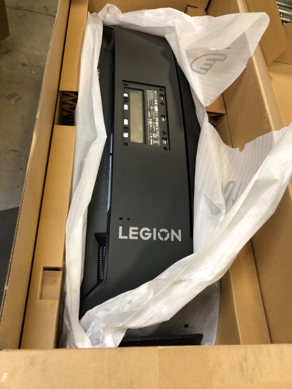 Photo 3 of Lenovo Legion R45w-30 – Gaming Monitor - 44.5" DQHD Display - 165Hz–170Hz - 1ms–12ms - FreeSync Premium Pro - Adaptive Sync - Lift/Tilt/Swivel Stand - USB A/B/C - HDMI - DisplayPort - RJ-45 - Audio
