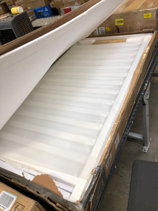 Photo 1 of Delta Children Heartland 4-in-1 Convertible Crib - Greenguard Gold Certified, Bianca White 4-in-1 Crib Bianca White