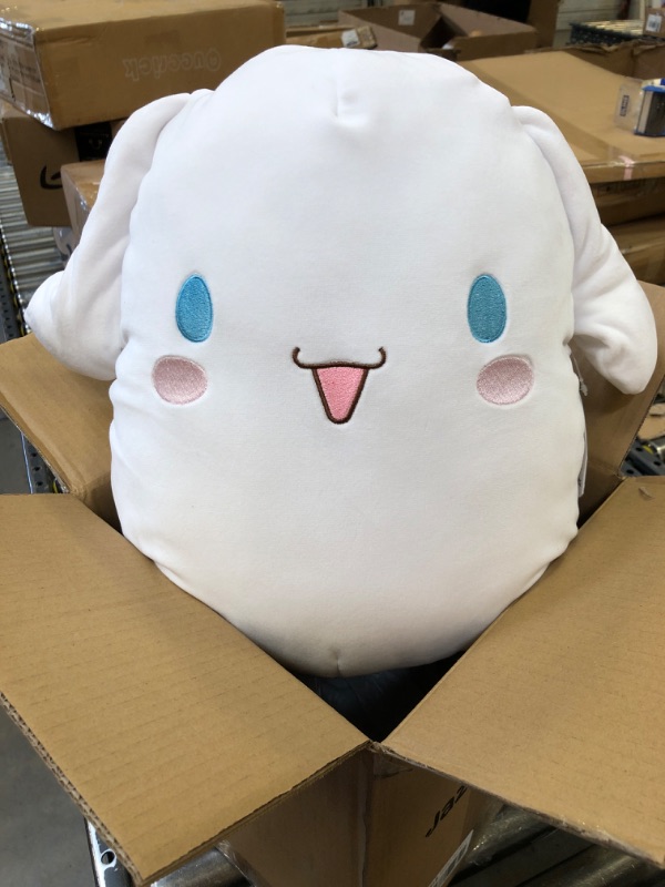 Photo 2 of Squishmallows Original Sanrio 14-Inch Cinnamoroll Plush - Large Ultrasoft Official Jazwares Plush White Cinnamoroll