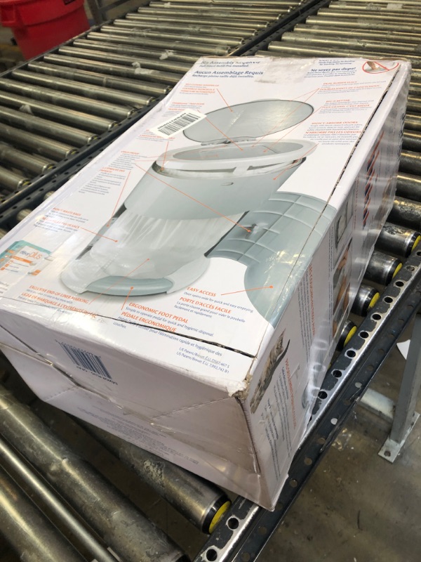 Photo 1 of Dekor Plus Hands-Free Diaper Pail | Gray | Easiest to Use | Just Step – Drop – Done | Doesn’t Absorb Odors | 20 Second Bag Change | Most Economical Refill System |Great for Cloth Diapers