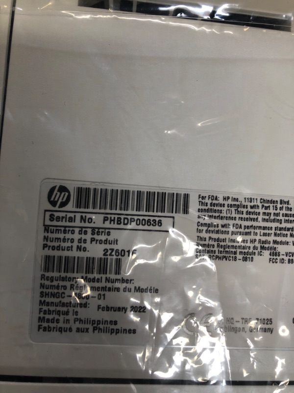 Photo 3 of HP LaserJet Pro 4001dw Wireless Black & White Printer-