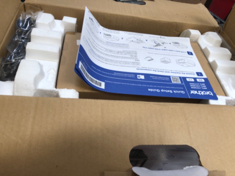 Photo 1 of Brother MFC-J1010DW Wireless Color Inkjet All-in-One Printer with Mobile Device and Duplex Printing, Refresh Subscription and Amazon Dash Replenishment Ready