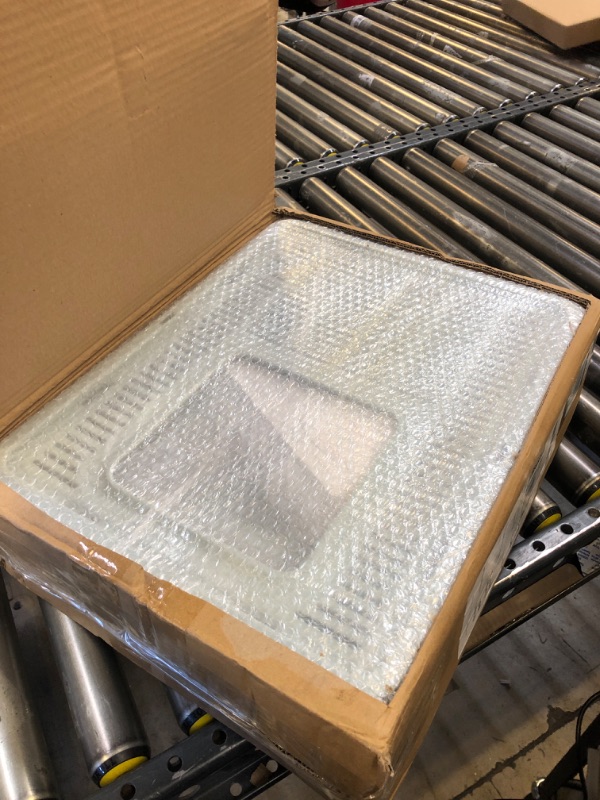 Photo 1 of Medario Cat ter Box, Large Foldable Front Entry Top Exit Litter Box with Lid for Cats, Cat Potty with Cat Litter Scoop and Cat Litter Mat Easy Clean (Blue)