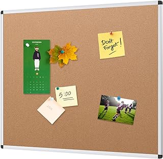 Photo 1 of XBoard Cork Board Notice Cork Bulletin Board (36" x 24", 2, Pack) 36" x 24"