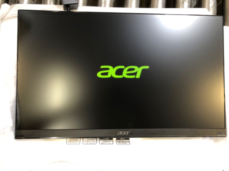 Photo 2 of Acer 21.5 Inch Full HD (1920 x 1080) IPS Ultra-Thin Zero Frame Computer Monitor (HDMI & VGA Port), SB220Q bi