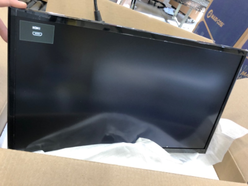 Photo 2 of SAMSUNG 23.5” CF396 Curved Computer Monitor, AMD FreeSync for Advanced Gaming, 4ms Response Time, Wide Viewing Angle, Ultra Slim Design, LC24F396FHNXZA, Black 24-Inch Curved DP/HDMI/1-Yr Warranty