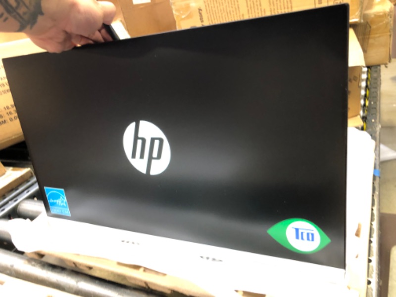 Photo 2 of HP 24mh FHD Monitor - Computer Monitor with 23.8-Inch IPS Display (1080p) - Built-In Speakers and VESA Mounting - Height/Tilt Adjustment for Ergonomic Viewing - HDMI and DisplayPort - (1D0J9AA#ABA)